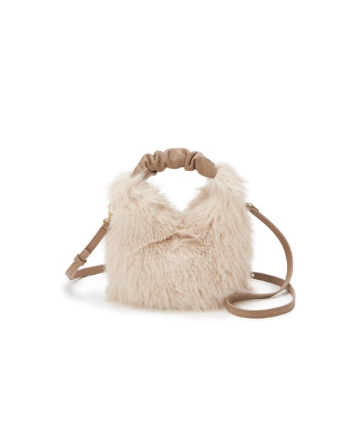 【TREASURETOPKAPI】エコファーミニショルダーバッグ