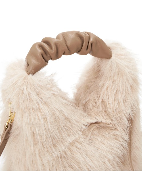 【TREASURETOPKAPI】エコファーミニショルダーバッグ