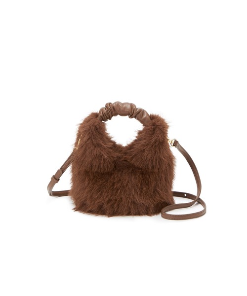 【TREASURETOPKAPI】エコファーミニショルダーバッグ