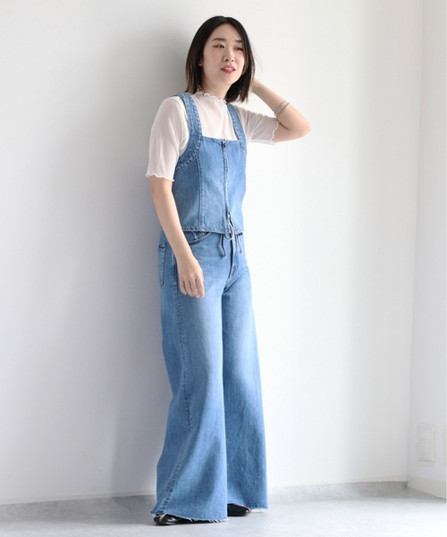 cepo(セポ)の「ボトルネック シアーインナートップス(Tシャツ/カットソー・レディース・オフホワイト/グリーン/チャコール・M)」の7枚目の写真