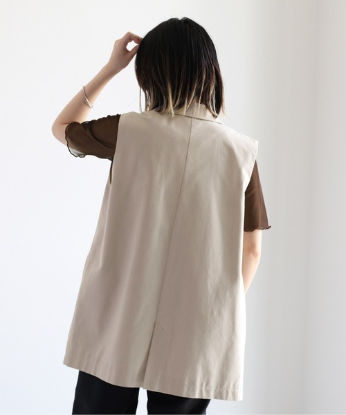 cepo(セポ)の「ボトルネック シアーインナートップス(Tシャツ/カットソー・レディース・オフホワイト/グリーン/チャコール・M)」の17枚目の写真