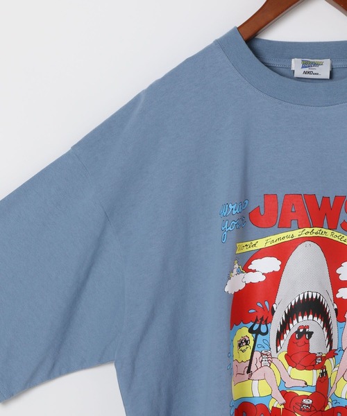 niko and...（ニコアンド）の「【LA FOOD SHOP】Broad Street Oyster Co.コラボTシャツ（Tシャツ/カットソー・メンズ・イエロー/ブルー・MEDIUM/LARGE）」の11枚目の写真