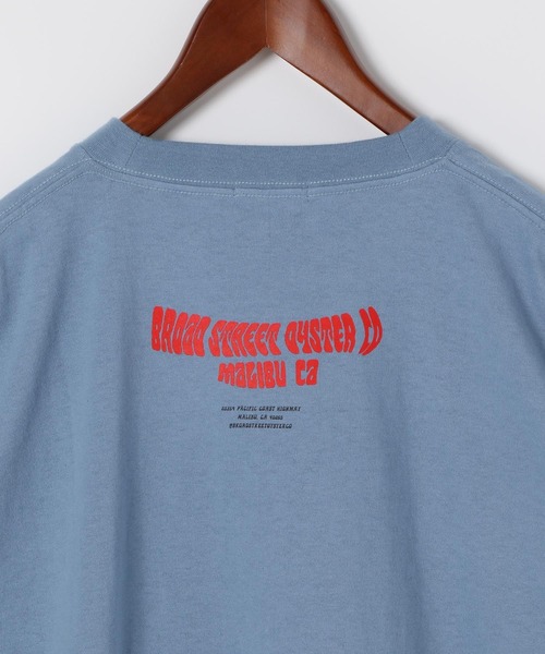 niko and...（ニコアンド）の「【LA FOOD SHOP】Broad Street Oyster Co.コラボTシャツ（Tシャツ/カットソー・メンズ・イエロー/ブルー・MEDIUM/LARGE）」の14枚目の写真