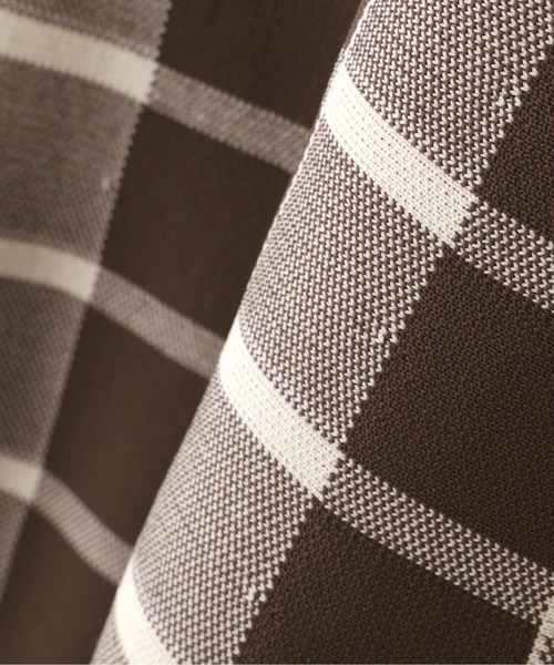 PROPORTION BODY DRESSING（プロポーションボディドレッシング）の「ポリエステルチェックニットワンピース / 1212240707（ワンピース・レディース・ブラック/ブラウン・SMALL/MEDIUM）」の18枚目の写真