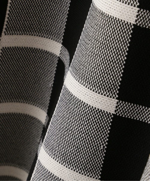 PROPORTION BODY DRESSING（プロポーションボディドレッシング）の「ポリエステルチェックニットワンピース / 1212240707（ワンピース・レディース・ブラック/ブラウン・SMALL/MEDIUM）」の11枚目の写真