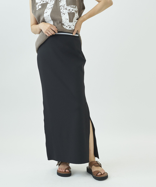 plage jerseyスカート C/L SHEER JERSEY スカート（スカート）｜Plage（プラージュ）の