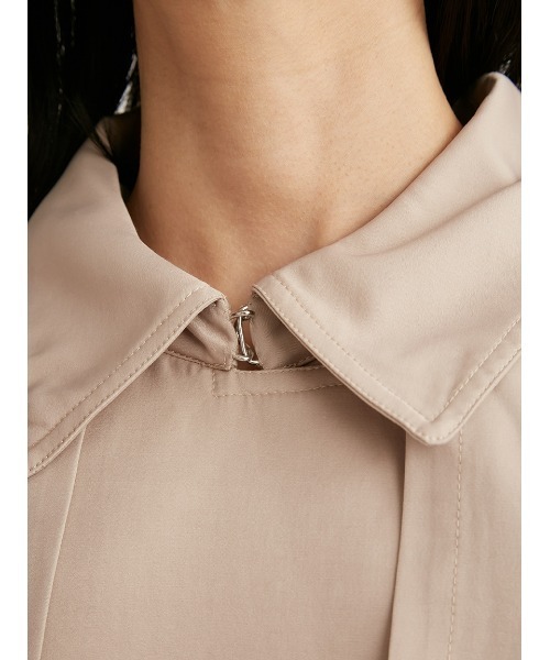 SNIDEL（スナイデル）の「Sustainableグロストレンチコート（トレンチコート・レディース・ベージュ/カーキ/ピンク・FREE/00）」の17枚目の写真