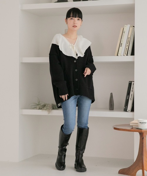 LOWRYS FARM（ローリーズファーム）の「ロングブーツ　123076（ブーツ・レディース・ブラック/ブラック系その他・MEDIUM/LARGE）」の18枚目の写真