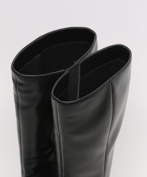 LOWRYS FARM（ローリーズファーム）の「ロングブーツ　123076（ブーツ・レディース・ブラック/ブラック系その他・MEDIUM/LARGE）」の3枚目の写真