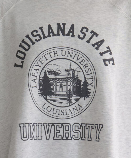 fredy repit（フレディレピ）の「6分袖裏毛プリントスウェット（スウェット・レディース・ライトグレー/ネイビー/グレー・38）」の14枚目の写真