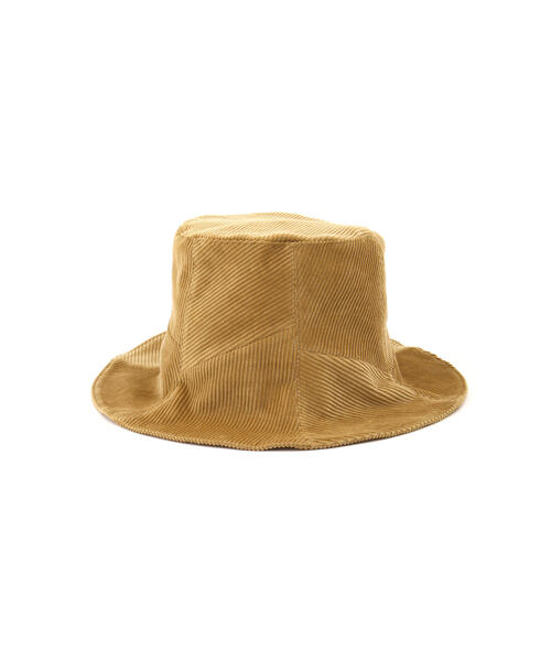 human woman（ヒューマンウーマン）の「◆コーデュロイＨＡＴ（ハット・レディース・ベージュ/ブラウン・FREE）」の3枚目の写真