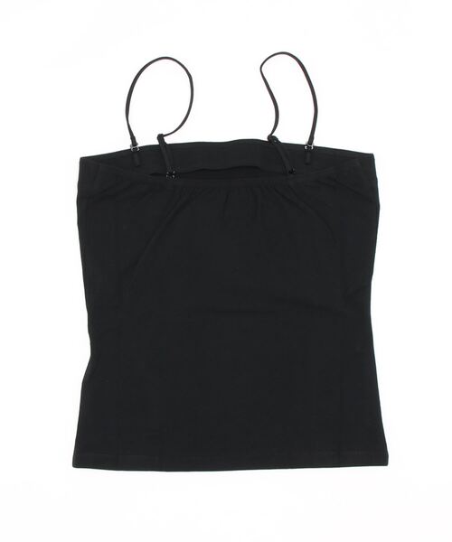 ROPE'（ロペ）の「綿ベア天竺キャミソール（キャミソール・レディース・ホワイト/ブラック・38）」の3枚目の写真