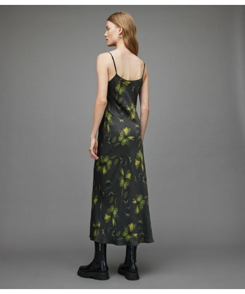 ALLSAINTS（オールセインツ）の「BRYONY CERES DRESS | BRYONY CERES ドレス・ワンピース（ワンピース・レディース・グリーン系・6/4/8/10/2）」の6枚目の写真