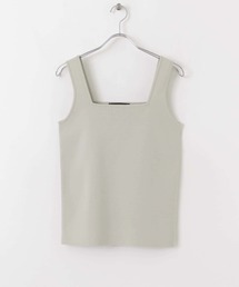 スクエアネックニットTOP