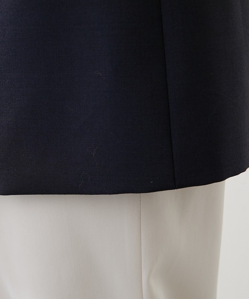 ✨美品✨Whim Gazette ウール 紺ブレ ダブルブレストジャケット ウィムガゼット Whim Gazette ウールダブルジャケット （navy） -靴