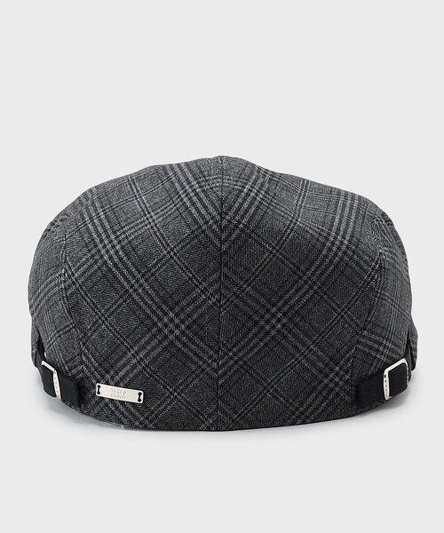 TAKEO KIKUCHI(タケオキクチ)の「◆グレンプレイド クラシックハンチング(キャスケット・メンズ・ダークブラウン/グレー・00)」の6枚目の写真