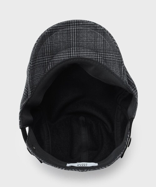 TAKEO KIKUCHI(タケオキクチ)の「◆グレンプレイド クラシックハンチング(キャスケット・メンズ・ダークブラウン/グレー・00)」の8枚目の写真