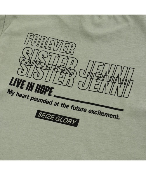 SISTER JENNI（SISTER JENNI）の「袖あきリングストラップロンT（Tシャツ/カットソー・キッズ・ブラック/オフホワイト/カーキ・130cm/140cm/150cm/160cm）」の18枚目の写真