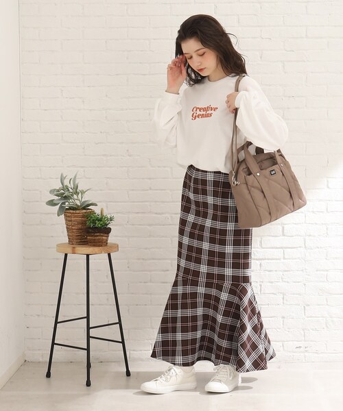 Lee（リー）の「◆【Lee別注】キルティングトート（トートバッグ・レディース・ブラック/サンドベージュ/ピンク系・00）」の19枚目の写真