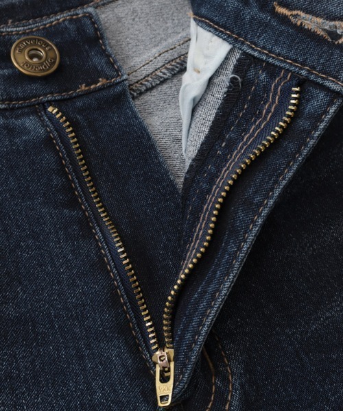 Pierrot（ピエロ）の「アンクル丈スキニーデニムパンツ（デニムパンツ・レディース・ネイビー/インディゴブルー/ブルー系その他2/ブラック/ブルー/ブルー系その他/ホワイト/ブラック系その他・LL/M/S/XS/4L/3L/L）」の12枚目の写真