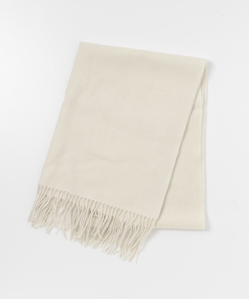 RODE SKO（ロデスコ）の「シルケットウールストール（ストール/ショール・レディース・ブラウン/オレンジ/オートミール・ONE）」の12枚目の写真