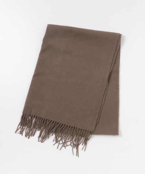 RODE SKO（ロデスコ）の「シルケットウールストール（ストール/ショール・レディース・ブラウン/オレンジ/オートミール・ONE）」の13枚目の写真