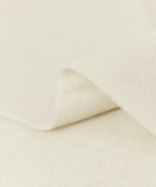 RODE SKO（ロデスコ）の「シルケットウールストール（ストール/ショール・レディース・ブラウン/オレンジ/オートミール・ONE）」の17枚目の写真