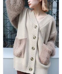 MURUA | オーバーボリュームニットカーデ(カーディガン/ボレロ)