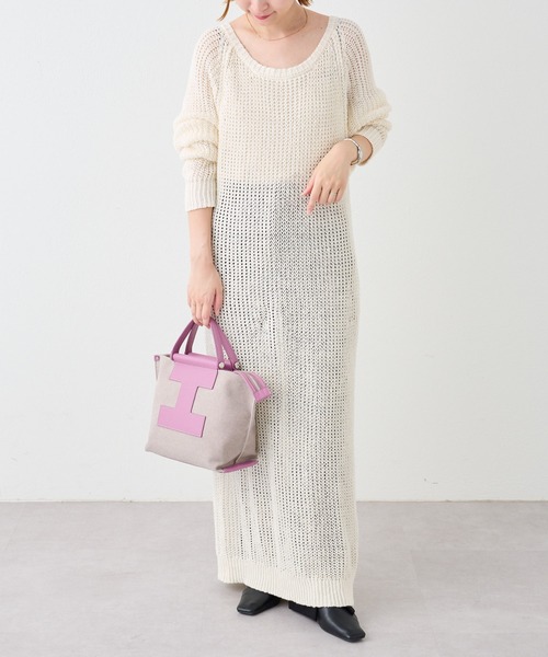 IACUCCI（イアクッチ）の「ソルベット S CANVAS/CERVO（トートバッグ・レディース・ピンク・FREE）」の10枚目の写真