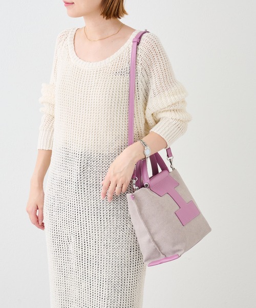 IACUCCI（イアクッチ）の「ソルベット S CANVAS/CERVO（トートバッグ・レディース・ピンク・FREE）」の13枚目の写真