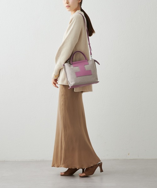 IACUCCI（イアクッチ）の「ソルベット S CANVAS/CERVO（トートバッグ・レディース・ピンク・FREE）」の7枚目の写真