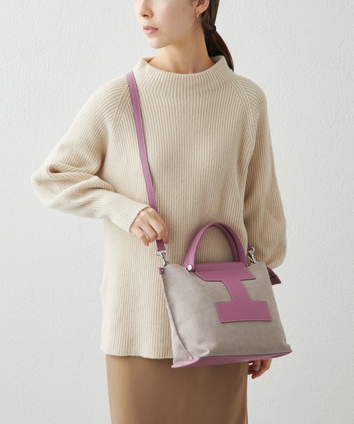 IACUCCI（イアクッチ）の「ソルベット S CANVAS/CERVO（トートバッグ・レディース・ピンク・FREE）」の9枚目の写真