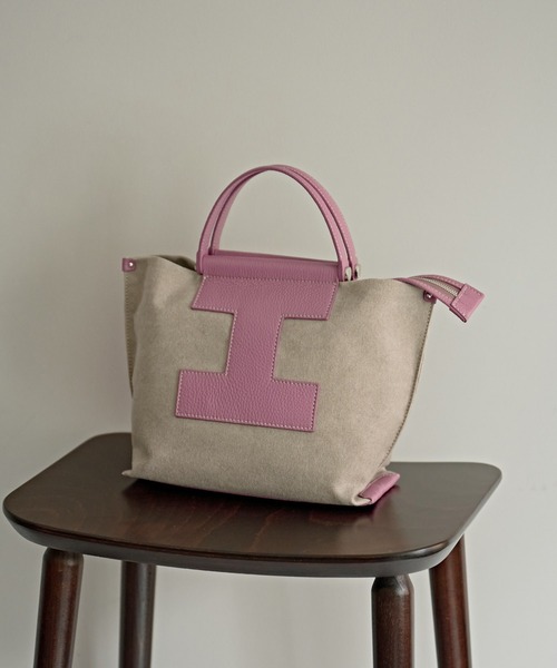 IACUCCI（イアクッチ）の「ソルベット S CANVAS/CERVO（トートバッグ・レディース・ピンク・FREE）」の14枚目の写真