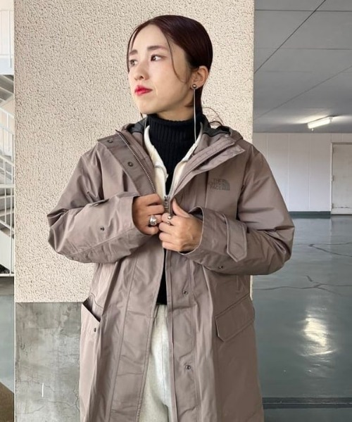 Ray BEAMS（レイビームス）の「THE NORTH FACE / パフ マグネトリクライメイト コート（その他アウター・レディース・ブラック/カーキ・MEDIUM）」の16枚目の写真