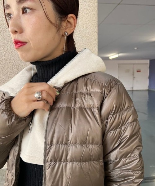 Ray BEAMS（レイビームス）の「THE NORTH FACE / パフ マグネトリクライメイト コート（その他アウター・レディース・ブラック/カーキ・MEDIUM）」の8枚目の写真