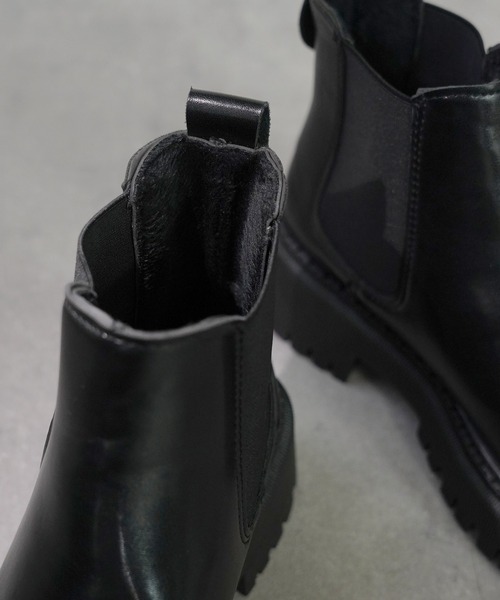 IAMUSE(アイアミューズ)の「サイドゴアブーツ S0784【IAMUSE】(ブーツ・レディース・ブラック・23.5cm/24cm/23cm/24.5cm)」の8枚目の写真