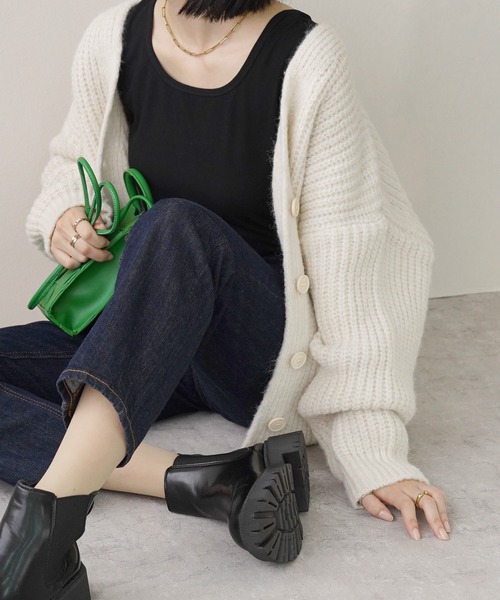 IAMUSE(アイアミューズ)の「サイドゴアブーツ S0784【IAMUSE】(ブーツ・レディース・ブラック・23.5cm/24cm/23cm/24.5cm)」の16枚目の写真