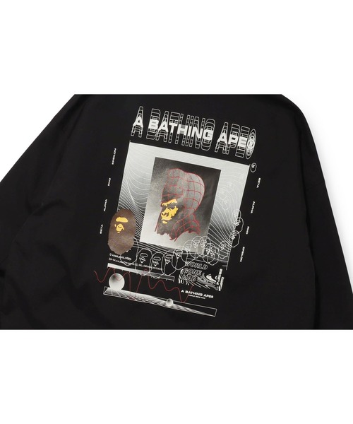 A BATHING APE（アベイシングエイプ）の「GRAPHIC RELAXED FIT COACH JACKET M（ナイロンジャケット・メンズ・パープル/ブラック・XX-LARGE/MEDIUM/X-LARGE/LARGE）」の8枚目の写真