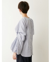 ✨極美品✨】emmi atelier◎バルーン袖ボリュームブラウス スカート ✨極美品✨】emmi atelier◎バルーン袖ボリュームブラウス スカート
