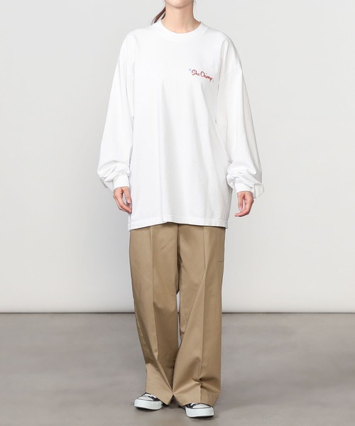 Bshop(ビショップ)の「Klevay Paper Signs | コットン プリントTシャツ SPILLED UNISEX(Tシャツ/カットソー・レディース・ホワイト・MEDIUM/LARGE)」の3枚目の写真