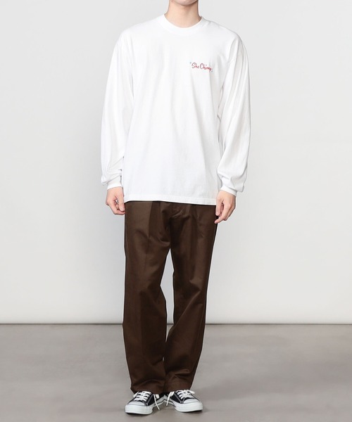 Bshop(ビショップ)の「Klevay Paper Signs | コットン プリントTシャツ SPILLED UNISEX(Tシャツ/カットソー・レディース・ホワイト・MEDIUM/LARGE)」の6枚目の写真