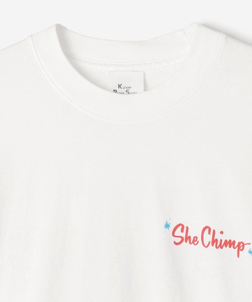 Bshop(ビショップ)の「Klevay Paper Signs | コットン プリントTシャツ SPILLED UNISEX(Tシャツ/カットソー・レディース・ホワイト・MEDIUM/LARGE)」の12枚目の写真