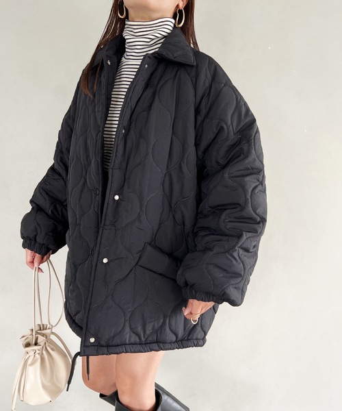 セール】モンスターキルティングコート 裏ボアアウター（ダウン