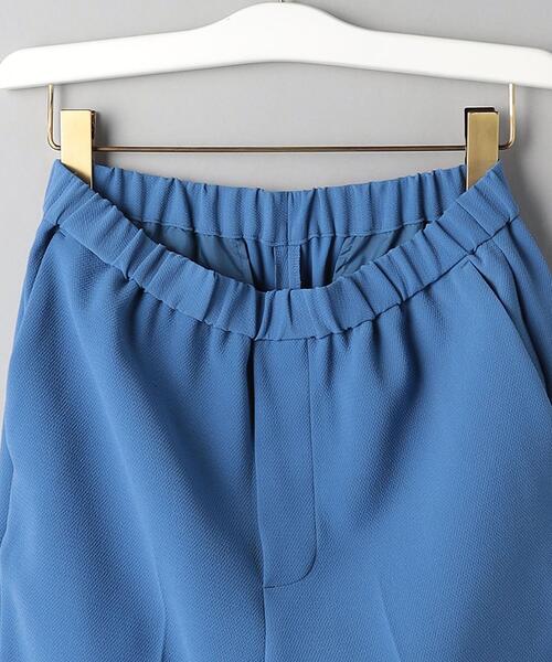 BEAUTY&YOUTH UNITED ARROWS（ビューティーアンドユースユナイテッドアローズ）の「ダブルクロス ストレート パンツ -ウォッシャブル-（その他パンツ・レディース・ブラック/グレー/コバルトブルー・S/M）」の18枚目の写真