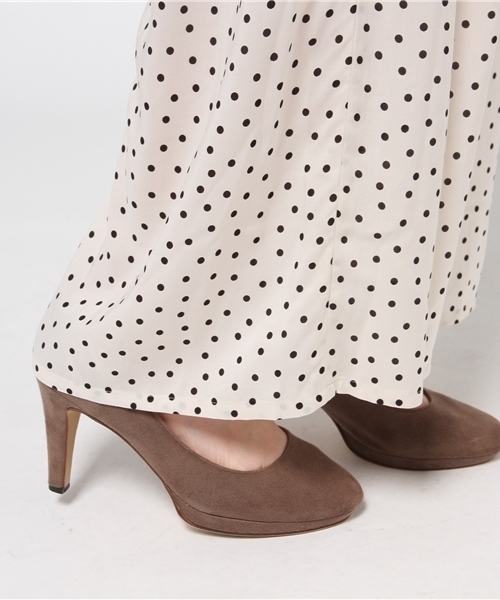 Spick & Span(スピックアンドスパン)の「R.スパンドット ワイドパンツ(その他パンツ・レディース・ブラック/ホワイト・FREE)」の3枚目の写真