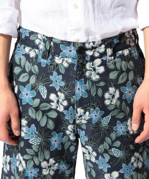 green label relaxing（グリーンレーベルリラクシング）の「C/L PRI BOTANICAL ショートパンツ◆（その他パンツ・メンズ・ベージュ/オリーブ/ネイビー・XL/L/M/S）」の21枚目の写真