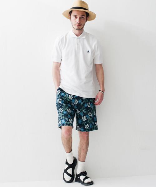 green label relaxing（グリーンレーベルリラクシング）の「C/L PRI BOTANICAL ショートパンツ◆（その他パンツ・メンズ・ベージュ/オリーブ/ネイビー・XL/L/M/S）」の8枚目の写真