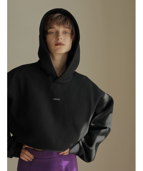AMAIL(アマイル)の「Chameleon genderless pk(スウェット・レディース・ラベンダー/ブラック/グレー・FREE)」の13枚目の写真