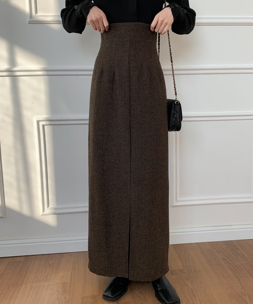 ABITOKYO(アビトーキョー)の「バックリボンセンタースリットハイウエストタイトロングスカート(スカート・レディース・ブラック/ブラウン/ベージュ・S/M)」の20枚目の写真