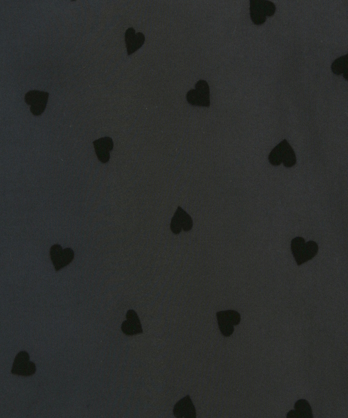 Rouge vif（ルージュヴィフ）の「ハートフロッキーシャツ（シャツ/ブラウス・レディース・チャコールグレー/アイボリー・フリー）」の13枚目の写真